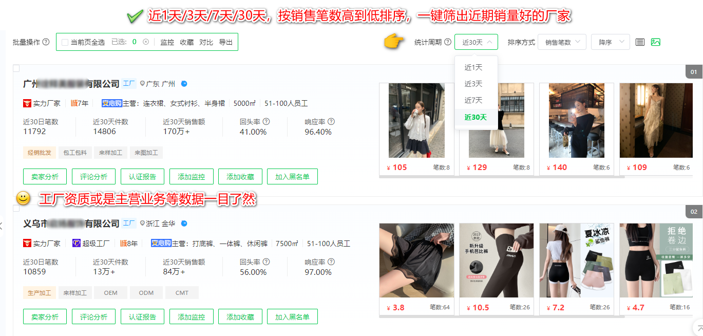 业内电商卖家都在用店雷达!打开供应商反向选品新模式