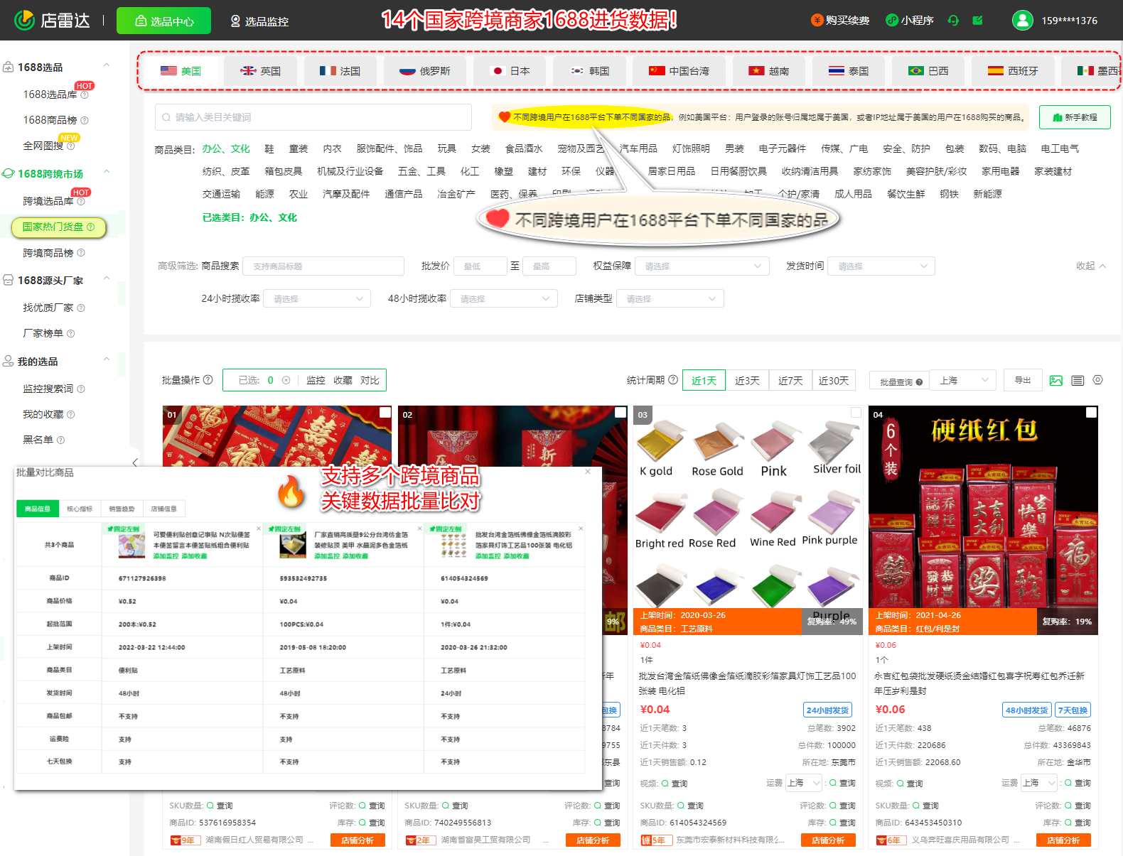 如何快速有效地利用店雷达挖掘热门且时效性弱的产品?