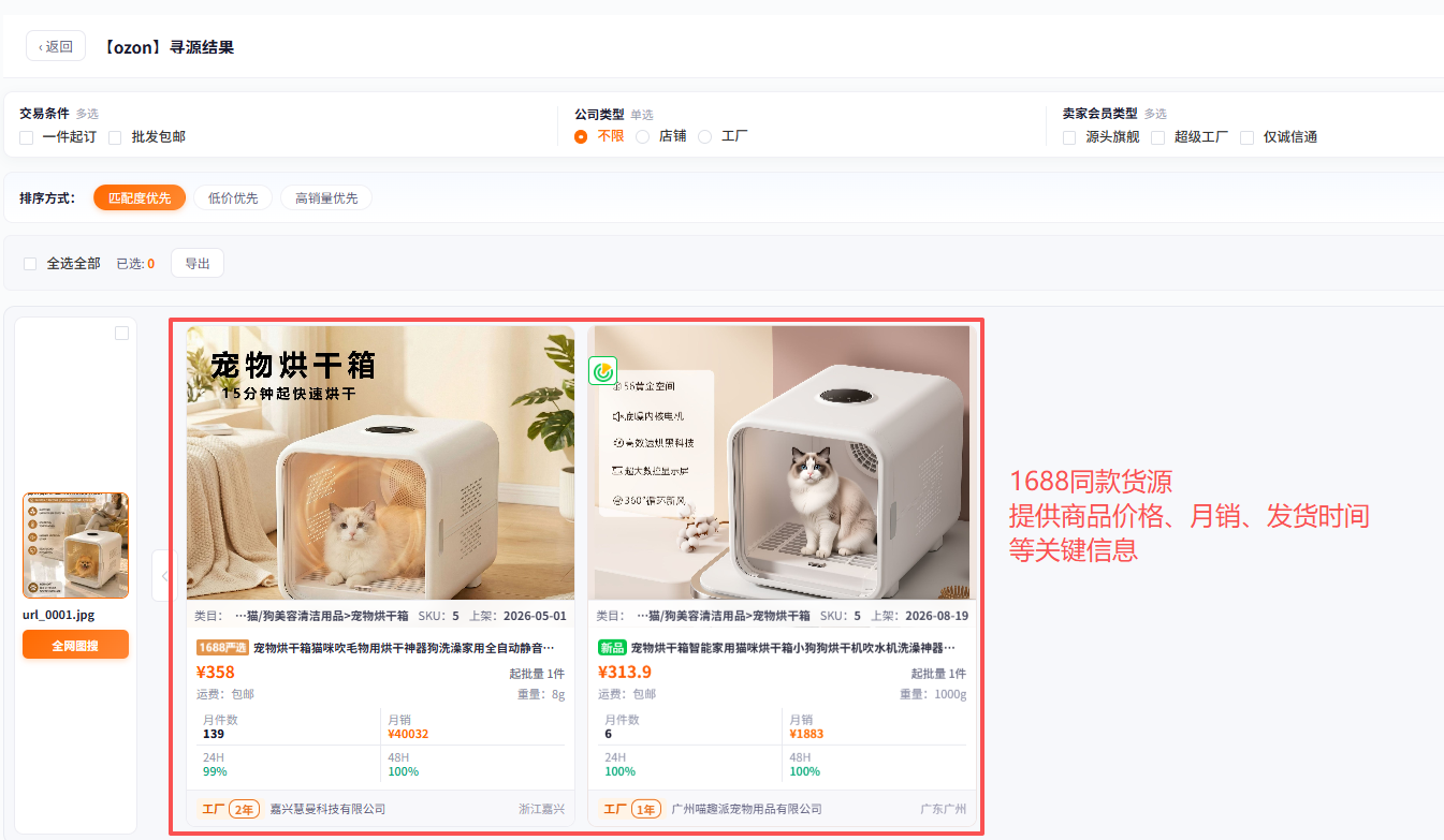 一天图搜8万次，采购只花10分钟？这个OZON铺货卖家：爆单越猛，我越稳